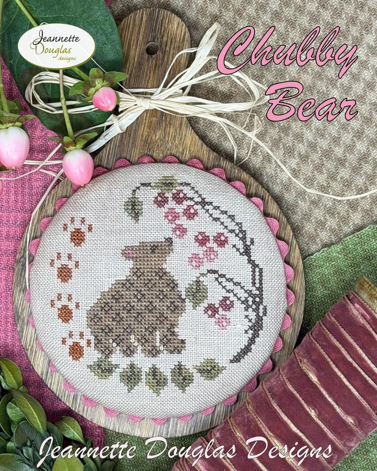 Chubby Bear - Cross Stitch Paper Pattern