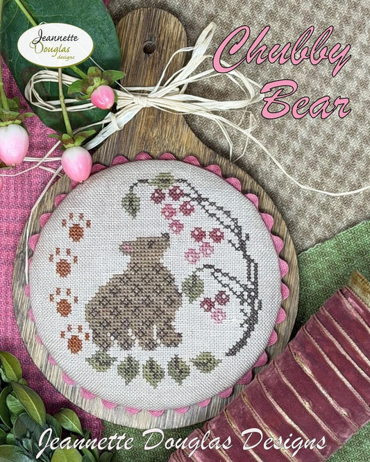 Chubby Bear - Cross Stitch Paper Pattern