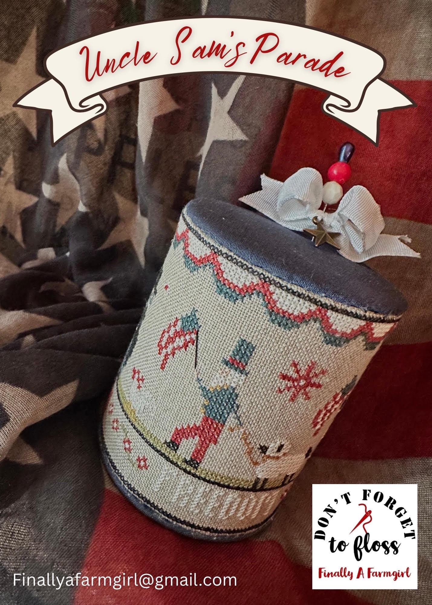 Uncle Sam's Parade - Cross Stitch Paper Pattern