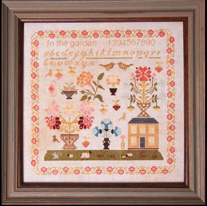 In The Garden - Cross Stitch Paper Pattern