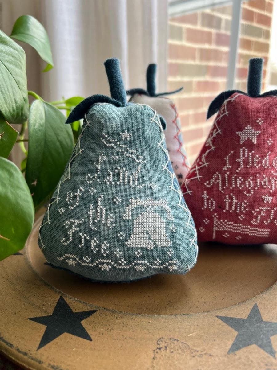 PREORDER! Patriotic Pears - 2026 Nashville Needlework Market