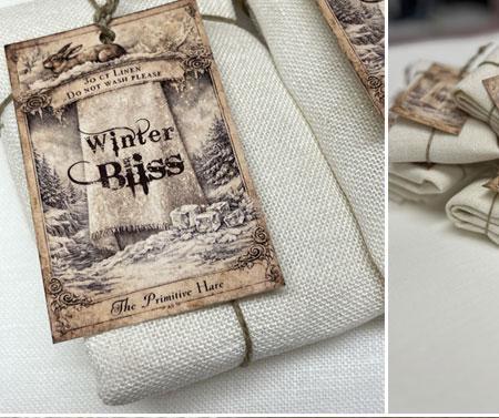 30 count Winter Bliss Linen (16" x 18")