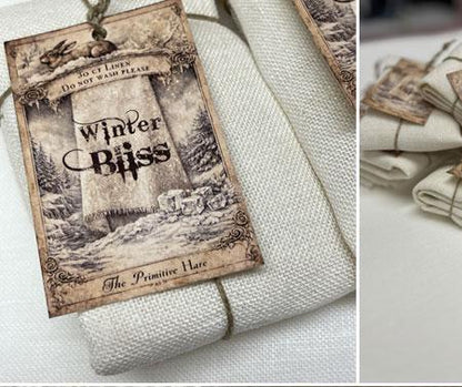30 count Winter Bliss Linen (16" x 18")