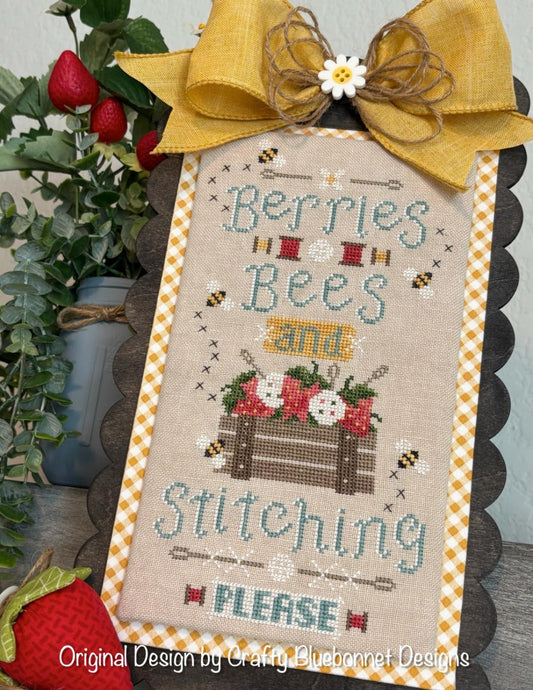 PREORDER! Berries, Bees and Stitching Please - 2026 Nashville Needlework Market