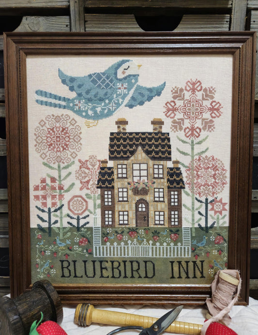 Bluebird Inn - Cross Stitch Paper Pattern