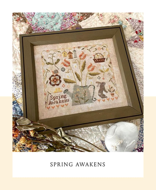 Spring Awakens - Cross Stitch Paper Pattern