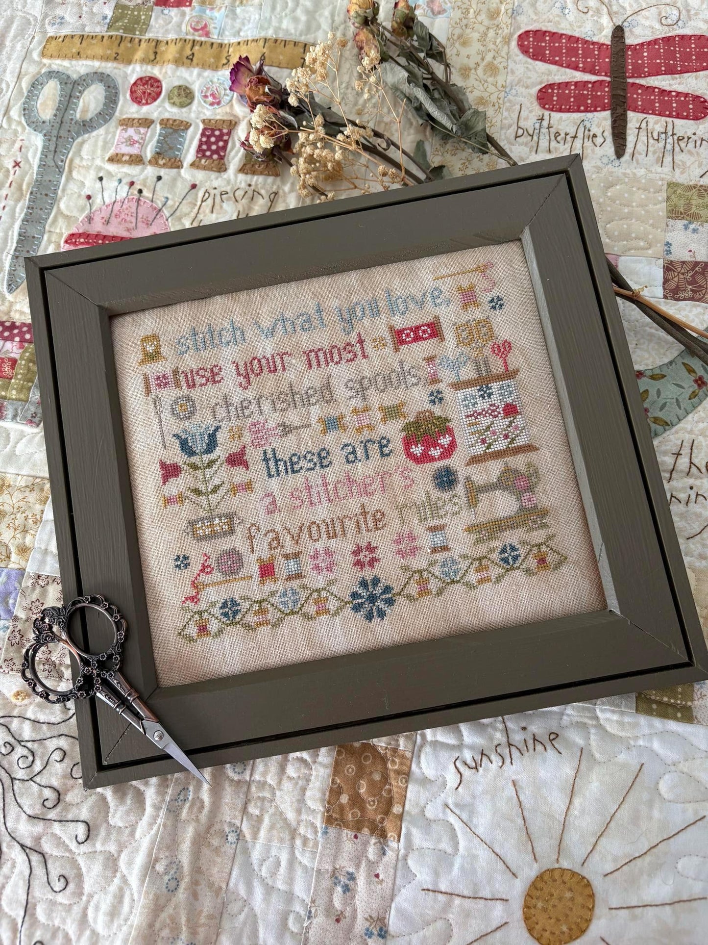 A Stitcher's Rules - Cross Stitch Paper Pattern