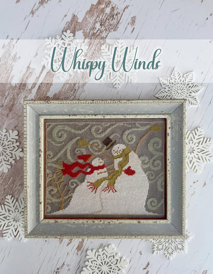 Hello Winter Booklet - Cross Stitch Paper Pattern