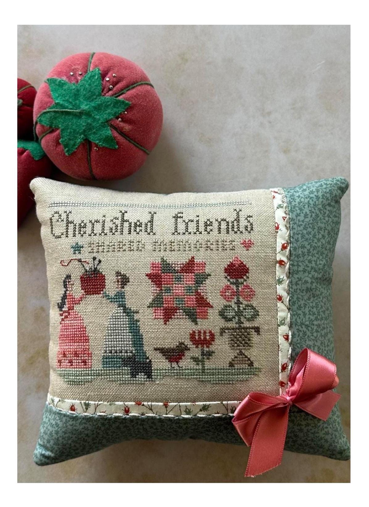 Cherished Friends - Cross Stitch Paper Pattern