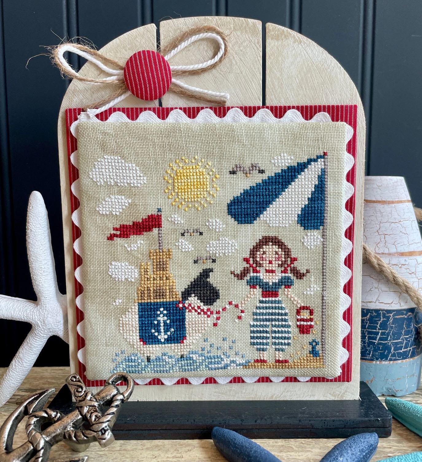 Seaside Ewe - Cross Stitch Paper Pattern