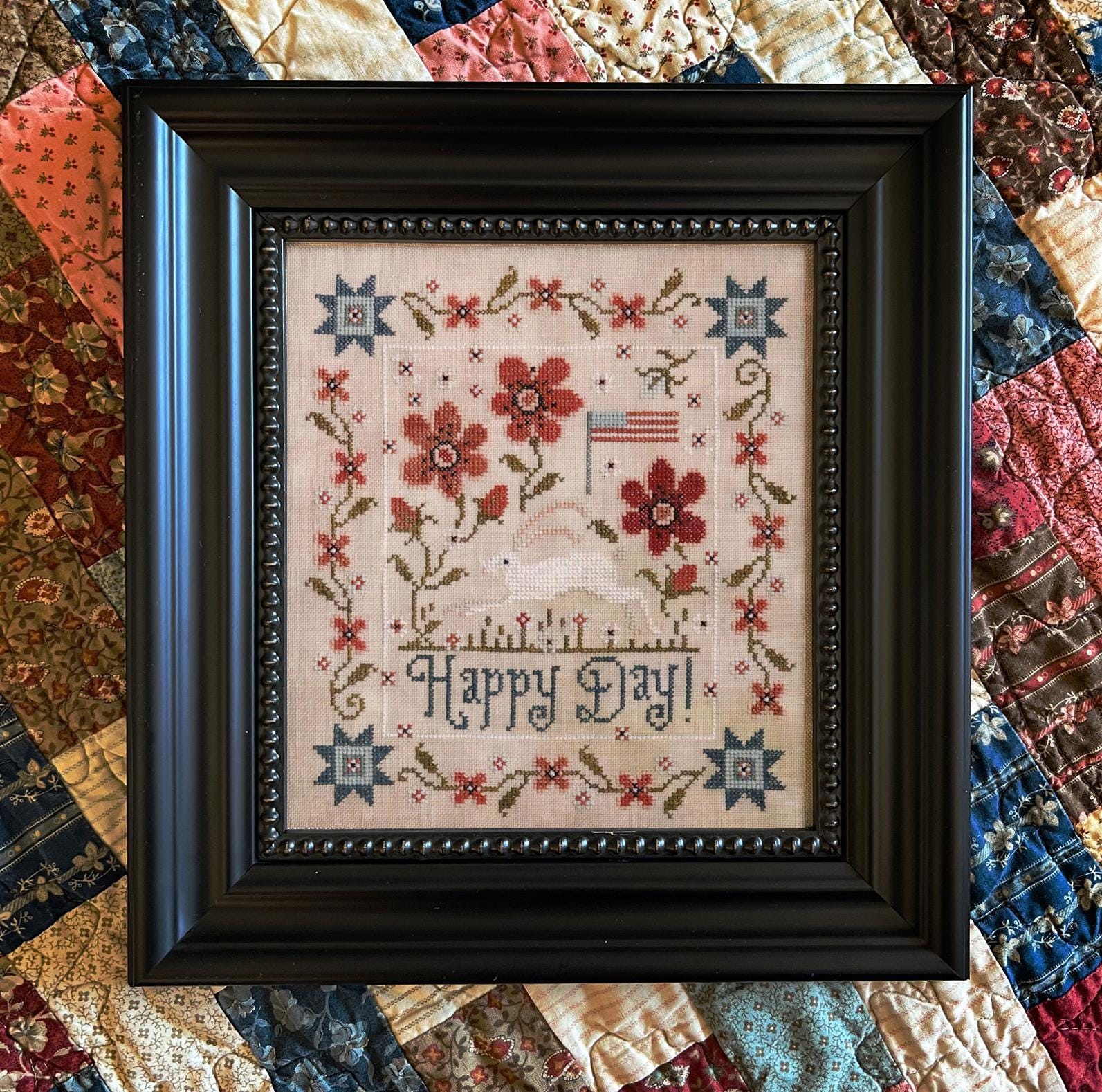 Happy Day - Cross Stitch Paper Pattern