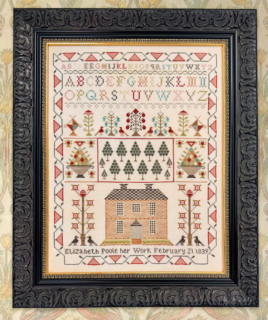 PREORDER! Elizabeth Poole 1839 by Fox and Rabbit - 2026 Nashville Needlework Market