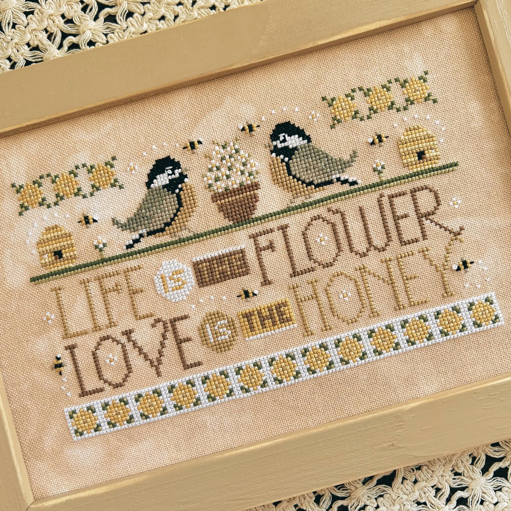 WordyBirds - May - Cross Stitch Paper Pattern