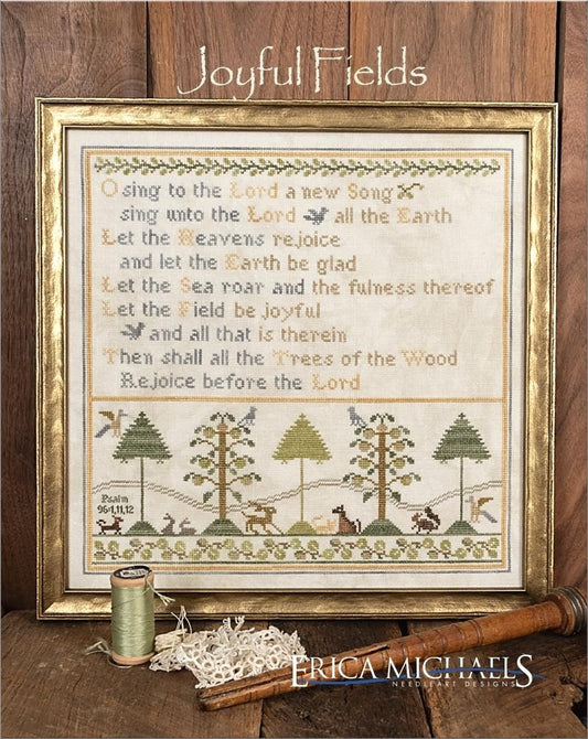 PREORDER! Joyful Fields by Erica Michaels - 2026 Nashville Needlework Market