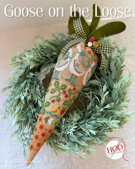 PREORDER! Goose On The Loose by Hands on Design - 2026 Nashville Needlework Market