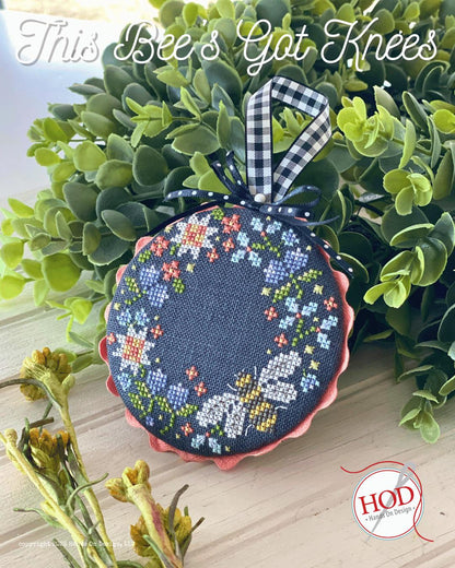 This Bee's Got Knees - Cross Stitch Paper Pattern