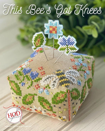 This Bee's Got Knees - Cross Stitch Paper Pattern