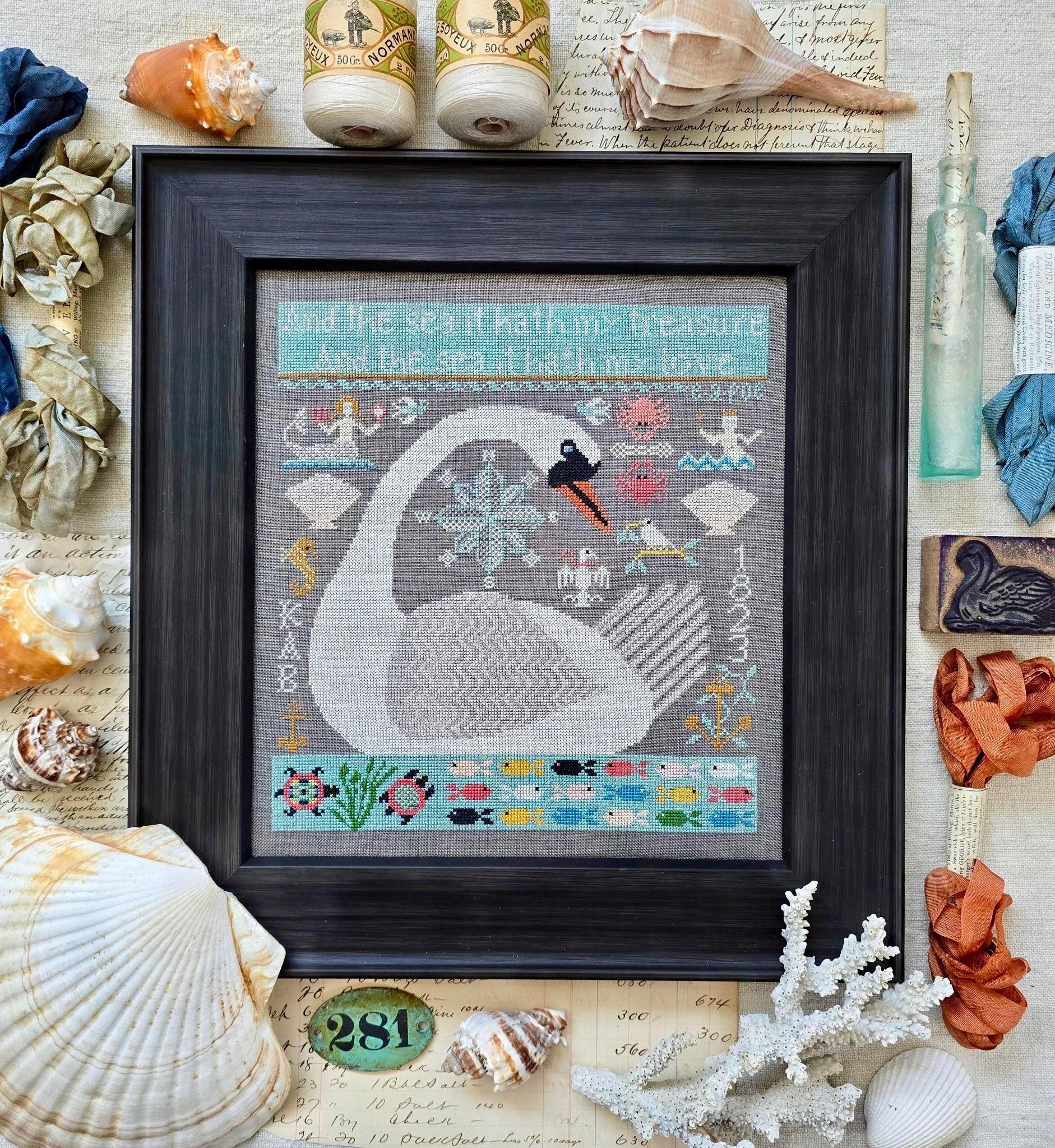 The Sea Hath My Love - Cross Stitch Paper Pattern
