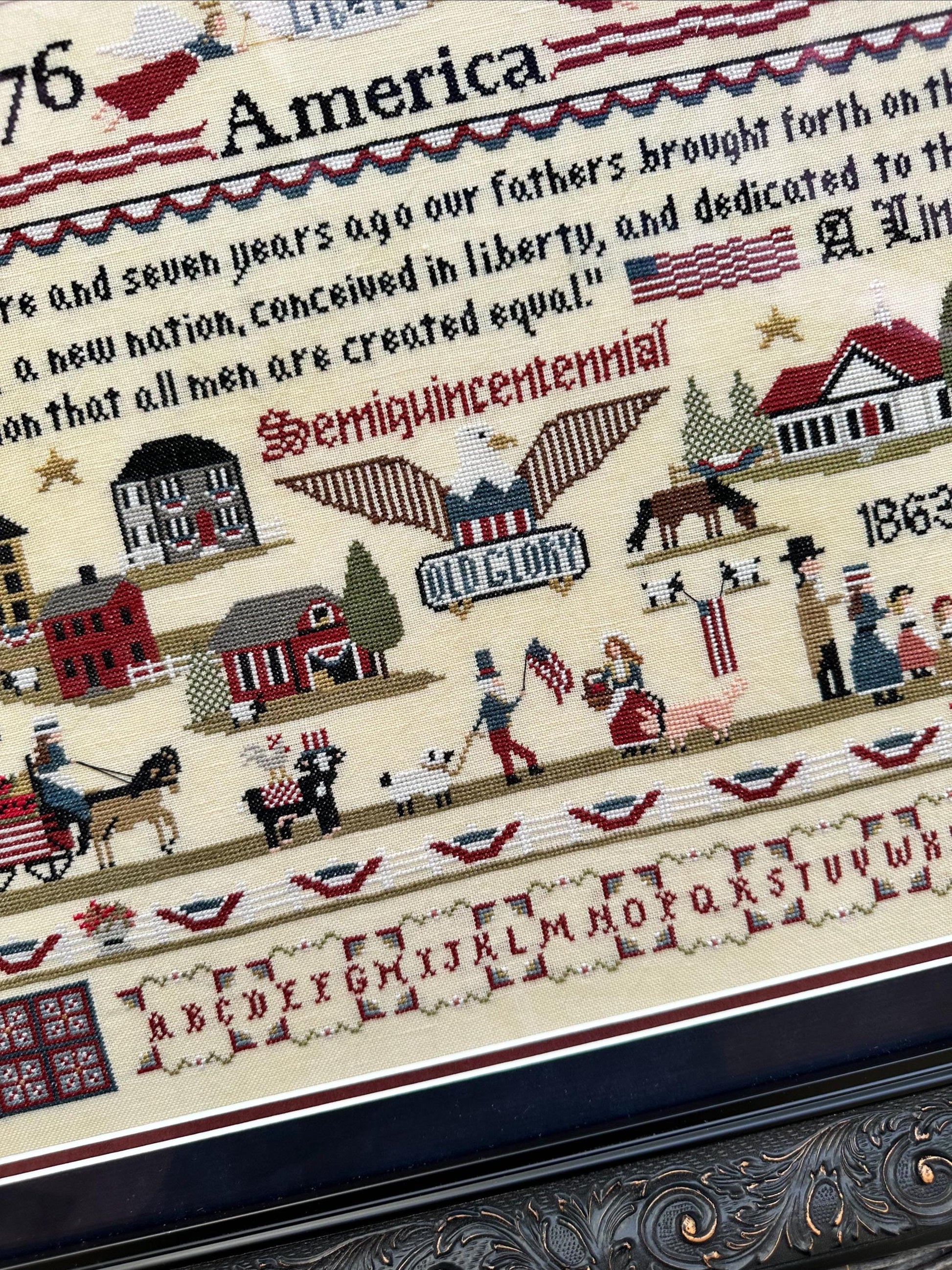 Haven For Liberty - Cross Stitch Paper Pattern