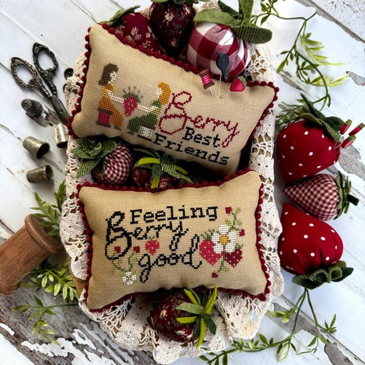 PREORDER! Strawberry Pincushions - 2026 Nashville Needlework Market