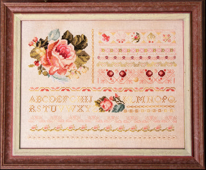 Rose Band Sampler II - Cross Stitch Paper Pattern