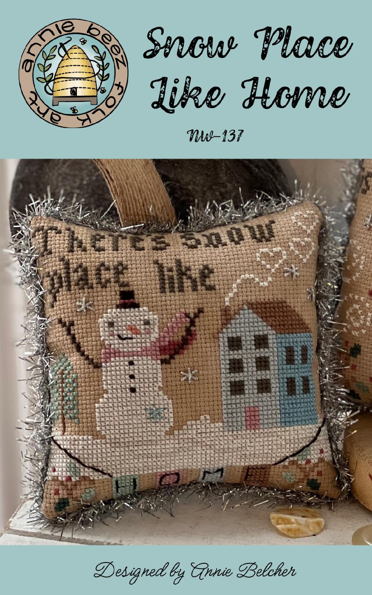 Snow Place Like Home - Cross Stitch Paper Pattern