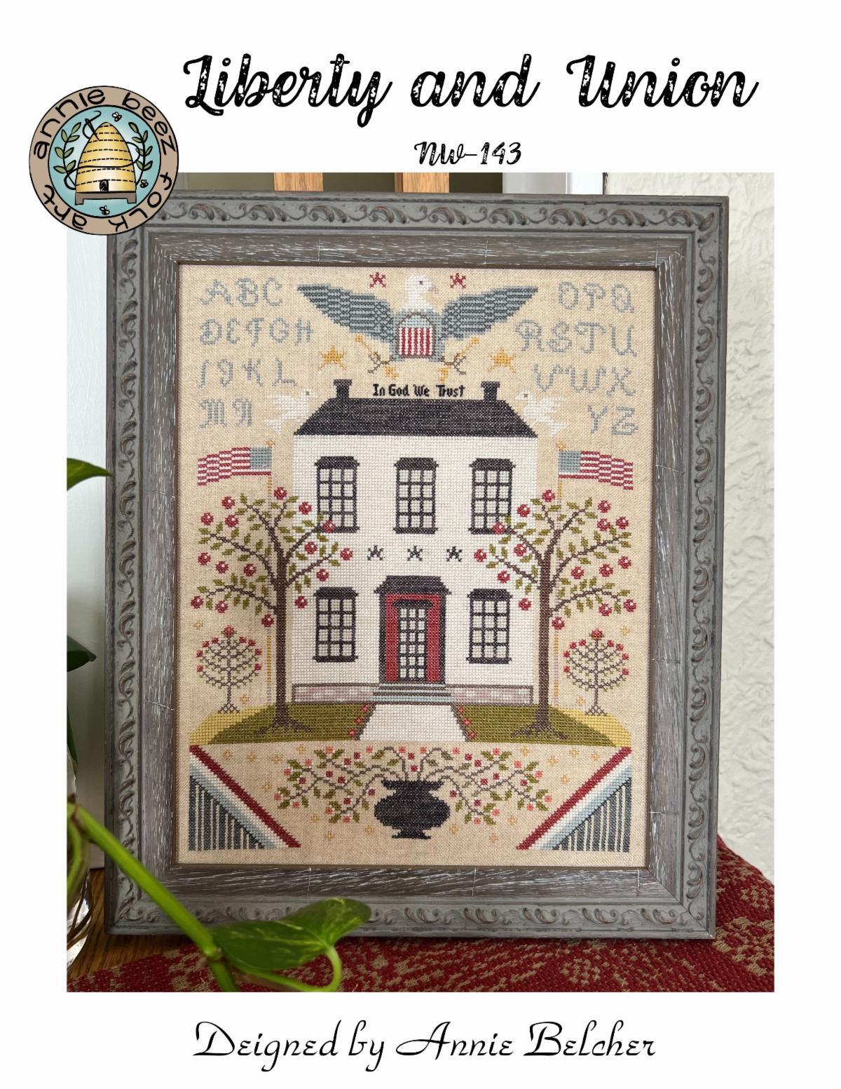 Liberty and Union - Cross Stitch Paper Pattern
