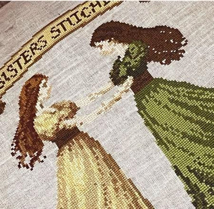 Sisters Stitchers Kit (includes pattern and fabric)