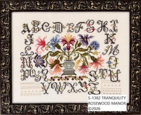 Tranquility Booklet - Cross Stitch Paper Pattern