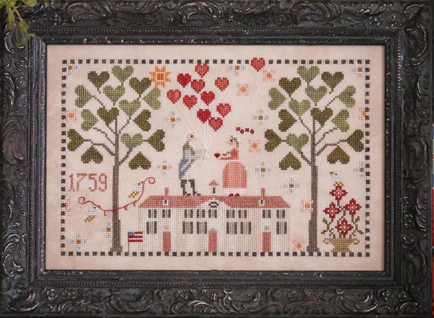 George Loves Martha - Cross Stitch Paper Pattern