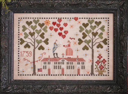 George Loves Martha - Cross Stitch Paper Pattern