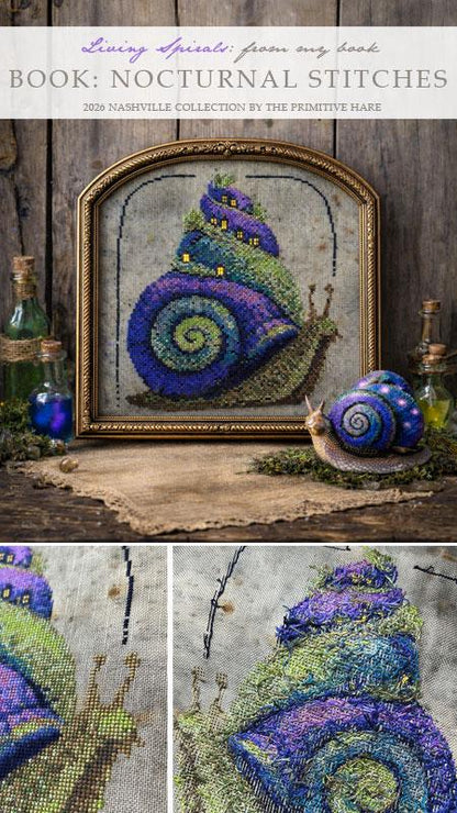 Nocturnal Stitches Book - Book of Cross Stitch Paper Patterns