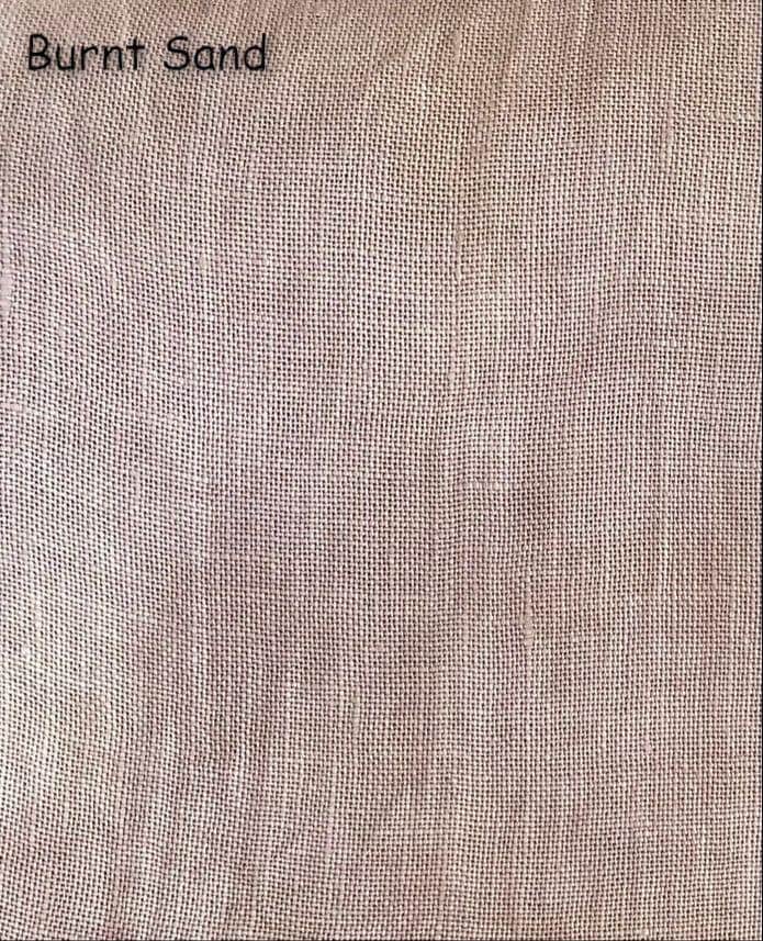 40 count BURNT SAND Linen by Mani di Donna - See description for size options