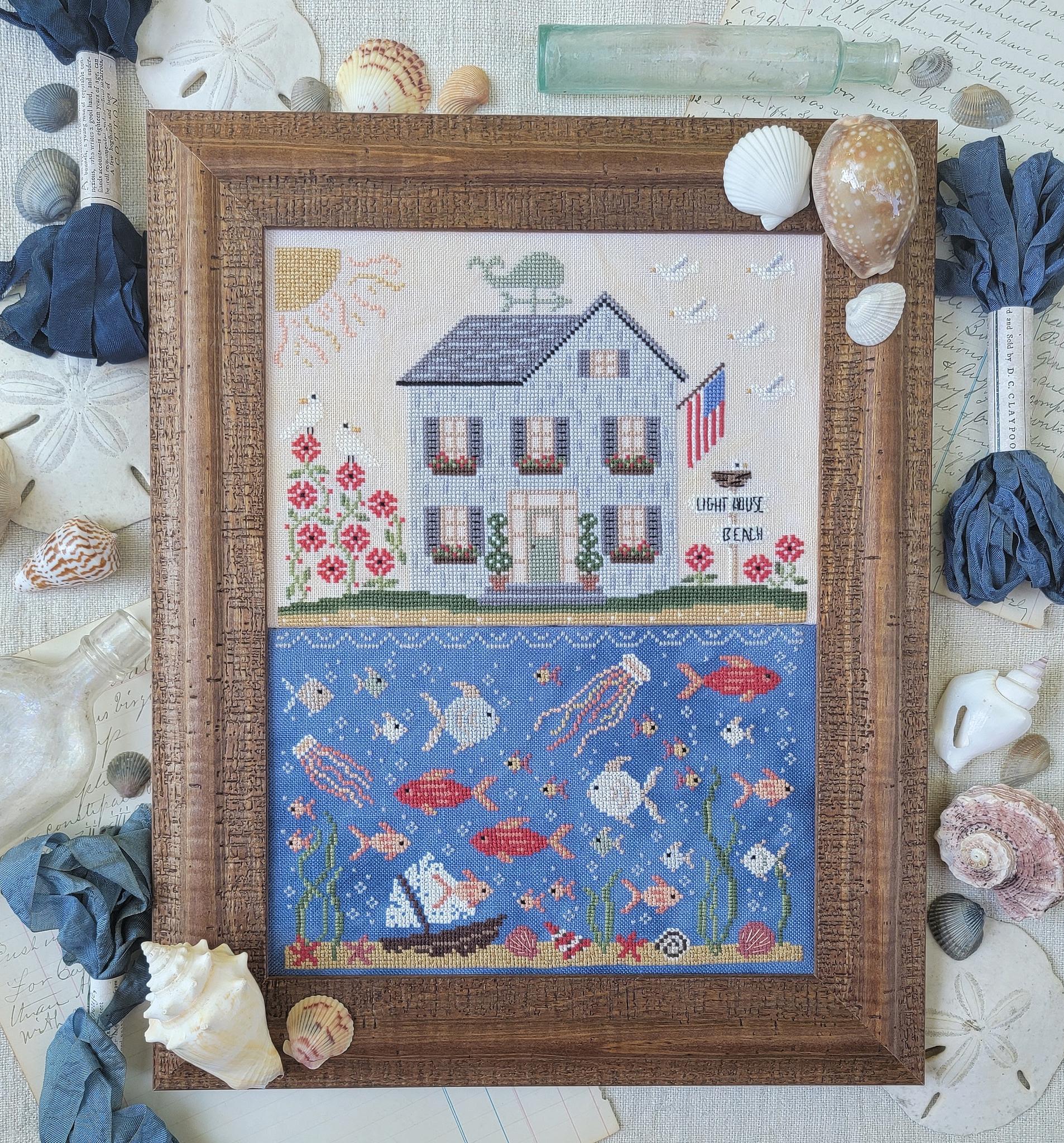 Seaside - Cross Stitch Paper Pattern
