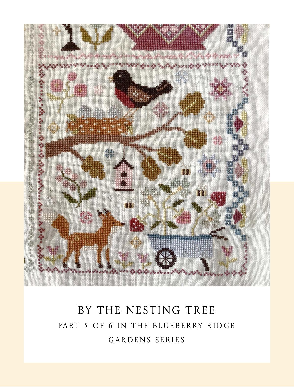 By The Nesting Tree - Cross Stitch Paper Pattern