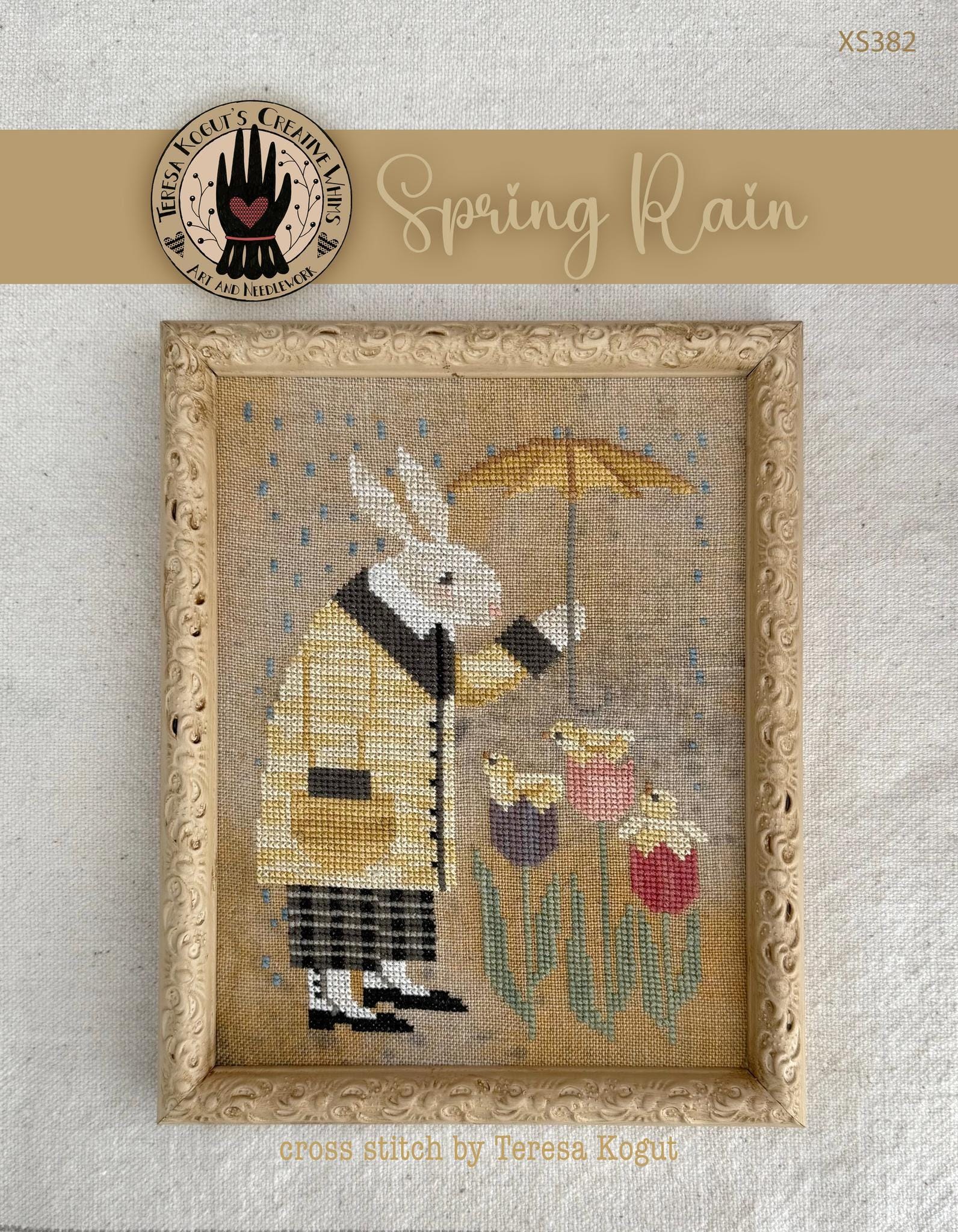 Spring Rain - Cross Stitch Paper Patternt