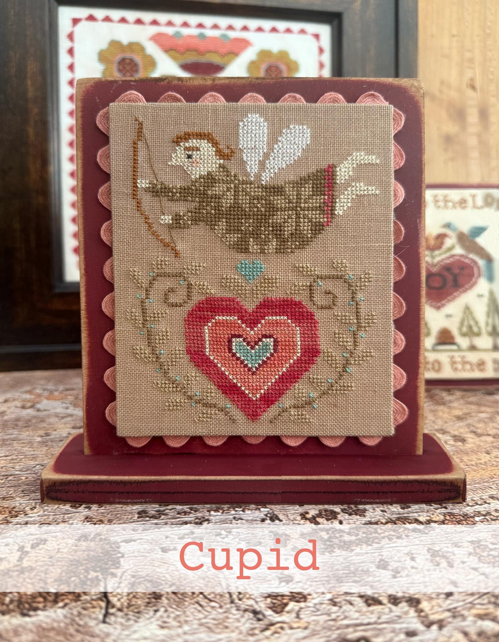 Hello Love Booklet - Cross Stitch Paper Pattern