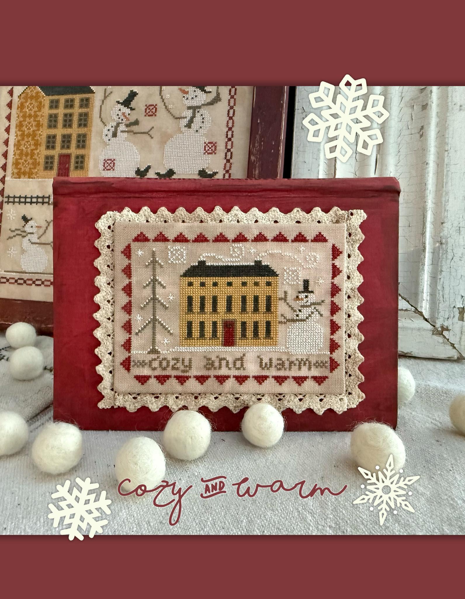 Hello Winter Booklet - Cross Stitch Paper Pattern
