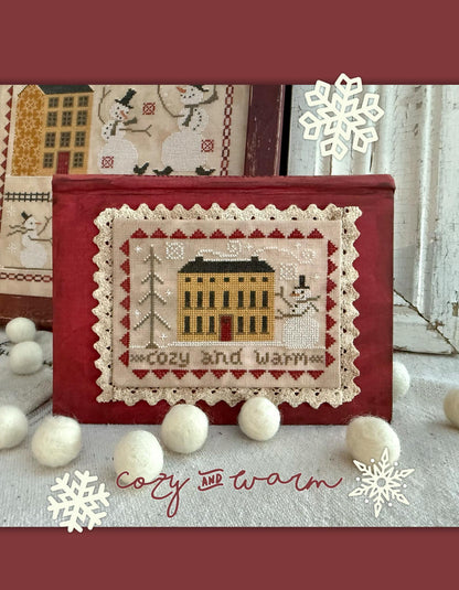 Hello Winter Booklet - Cross Stitch Paper Pattern