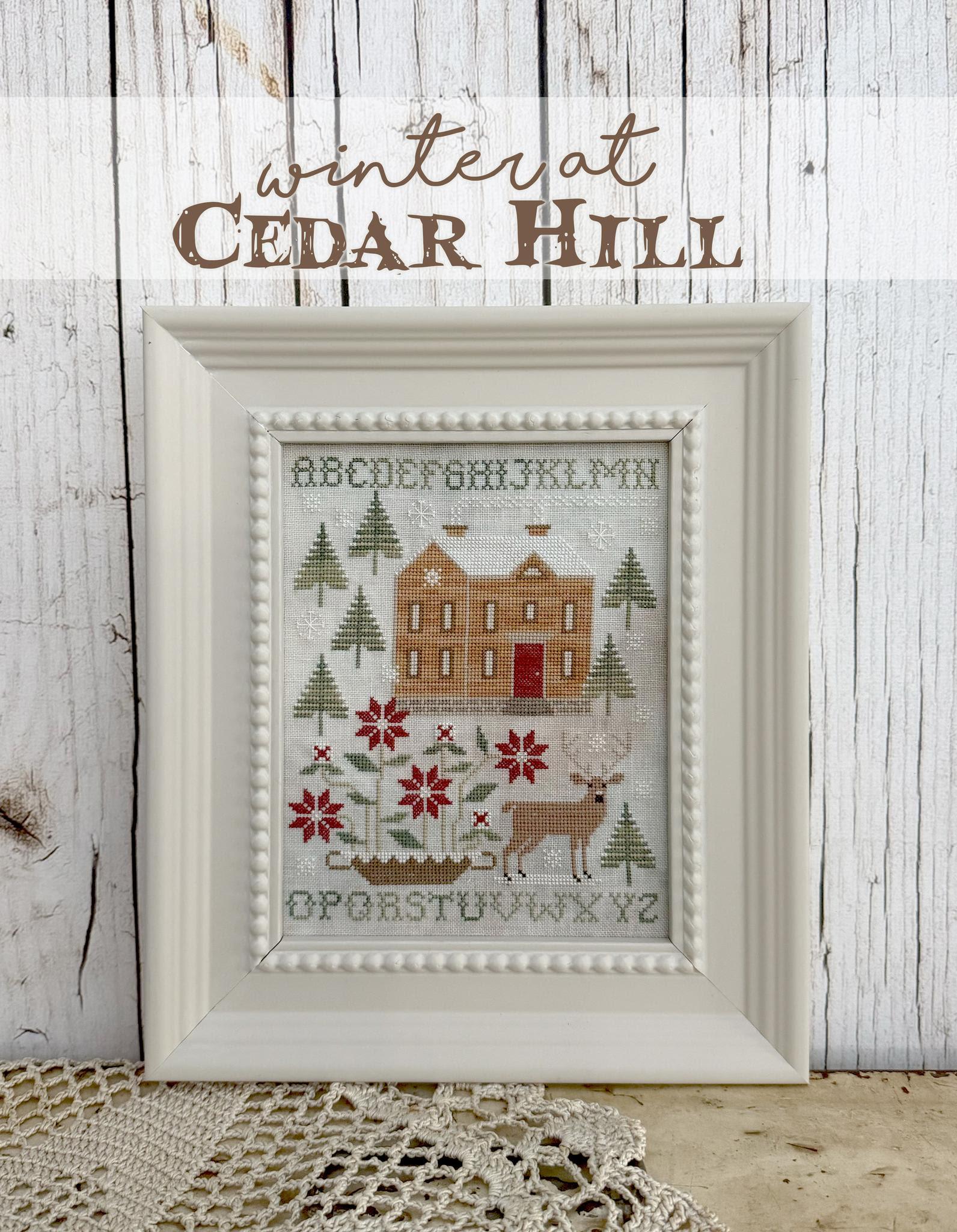Hello Winter Booklet - Cross Stitch Paper Pattern