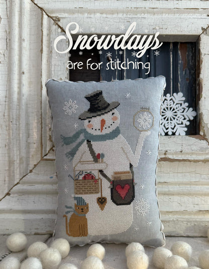 Hello Winter Booklet - Cross Stitch Paper Pattern
