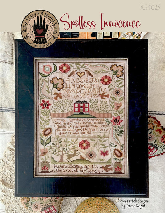 Spotless Innocence - Cross Stitch Paper Pattern