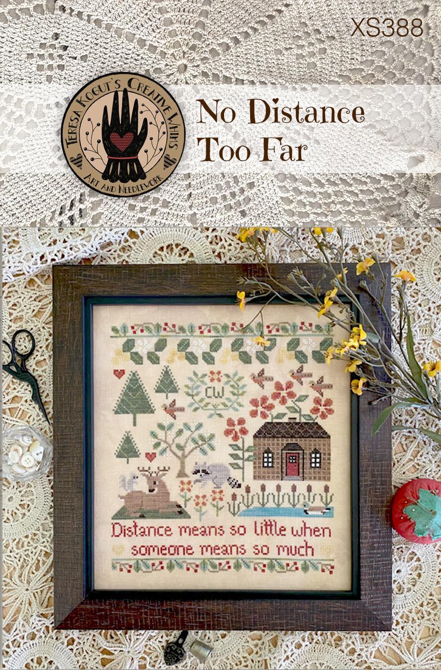 No Distance Too Far - Cross Stitch Paper Pattern