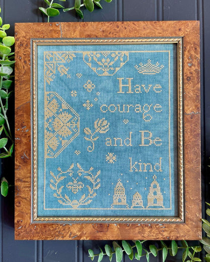 Have Courage - Cross Stitch Paper Pattern