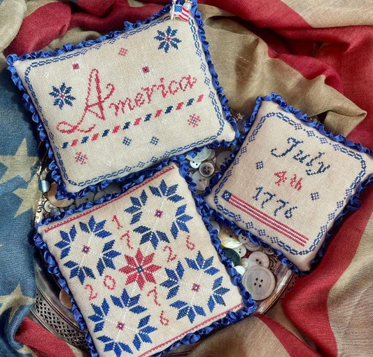 Patriotic Jubilee - Cross Stitch Paper Pattern