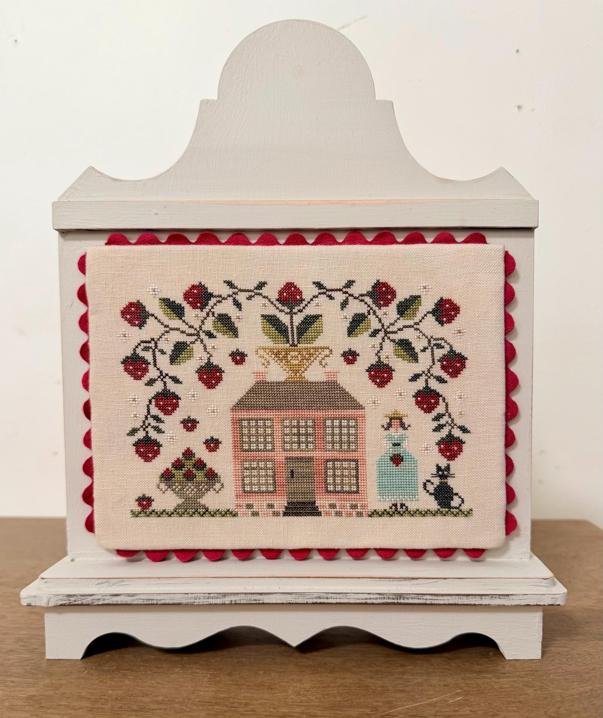 A Gathering of Strawberries - Cross Stitch Paper Pattern