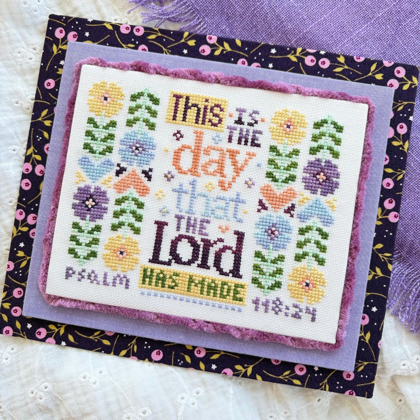 This Is The Day - Cross Stitch Paper Pattern