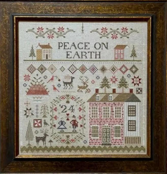 PREORDER! Peace On Earth by Shakespeare's Peddler - 2026 Nashville Needlework Market