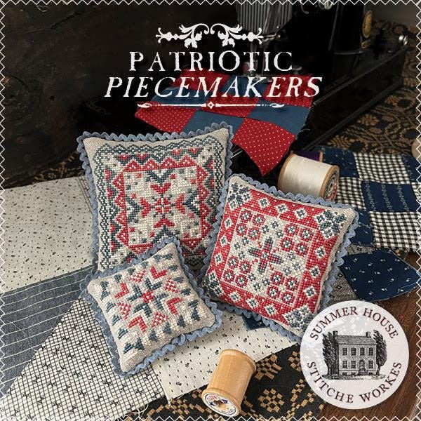 PREORDER! Patriotic Peacemakers by Summer House Stitche Workes - 2026 Nashville Needlework Market