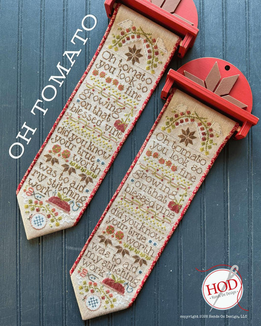 PREORDER! Oh Tomato by Hands on Design - 2026 Nashville Needlework Market